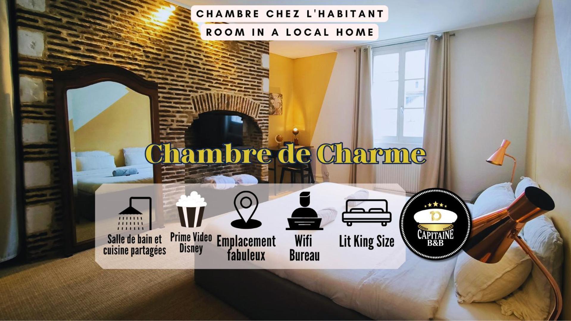 Chambre Privee Confort Charme Hypercentre Chez L'Habitant Troyes Eksteriør billede
